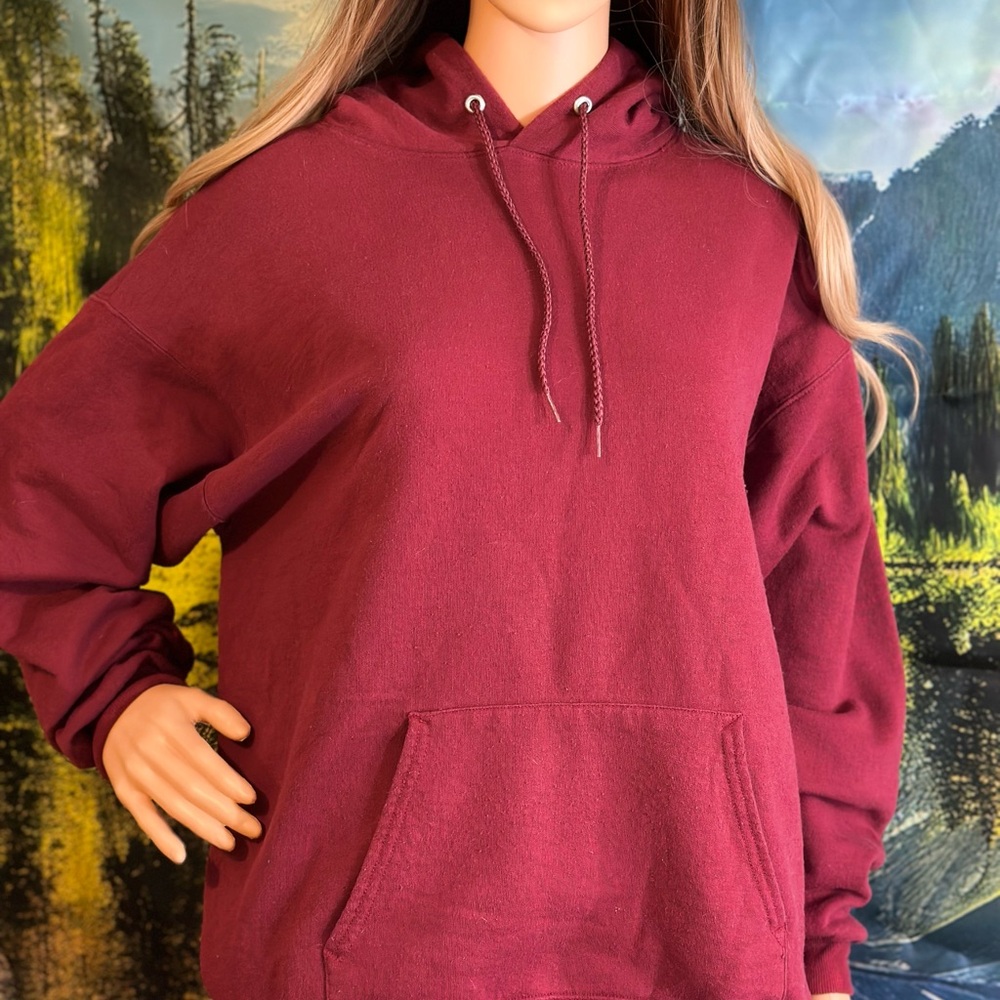 Hanes Women's Maroon Hoodie